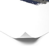 Poster Conception de vecteur de drapeau de cheval de trai (Coin)