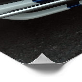 Poster conception de voiture sport (Coin)