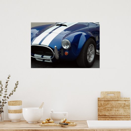 Poster conception de voiture sport (Cuisine)