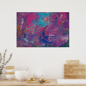 Poster Conception de vortex des couleurs (Cuisine)