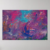 Poster Conception de vortex des couleurs (Devant)