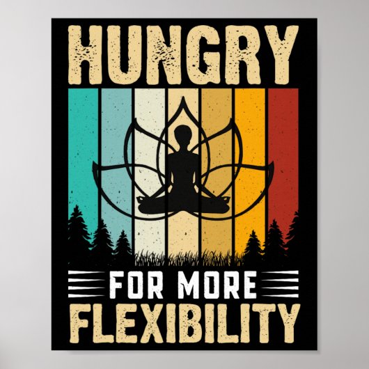Poster Conception de yoga pour plus de flexibilité (Devant)