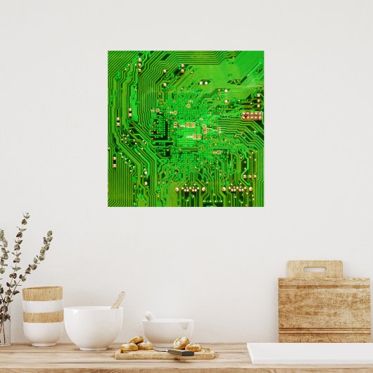 Poster Conception des cartes de circuits (Cuisine)