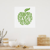 Poster Conception des devis de santé. (Cuisine)