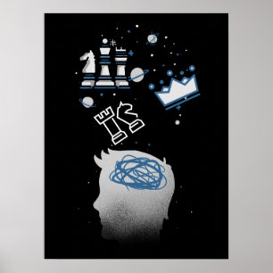 Poster Conception des échecs