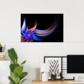 Poster Conception des plumes fractales (Bureau à domicile)