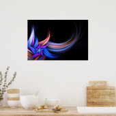 Poster Conception des plumes fractales (Cuisine)