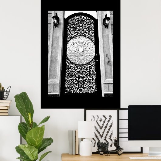 Poster Conception des portes (Bureau à domicile)