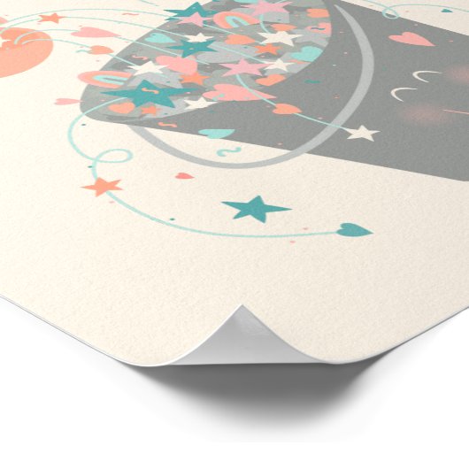 Poster Conception des valentines de remplissage de seaux (Coin)