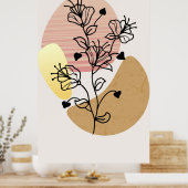 Poster Conception design tendance moderne  (Cuisine)
