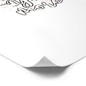 Poster Conception d'esthétique moderne Je t'aime plus (Coin)