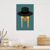 Poster Conception d'icône originale inspirée de la mise e (Cuisine)