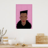 Poster Conception d'impression d'icône originale inspirée (Cuisine)