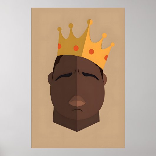 Poster Conception d'impression d'icône originale inspirée (Devant)