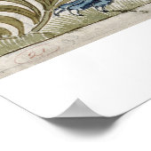 Poster Conception "Dragon" pour une dalle (avec papier) (Coin)