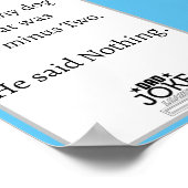 Poster Conception drôle de blague de papa cool (Coin)