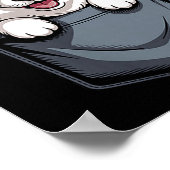 Poster Conception drôle de Corgi pour hommes femmes Corgi (Coin)