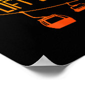 Poster Conception drôle de ski snowboard pour hommes femm (Coin)