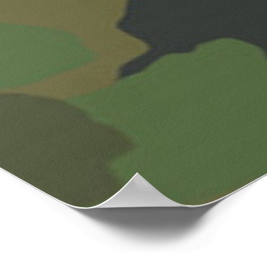 Poster conception du camouflage militaire (Coin)