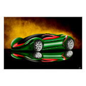 Poster Conception du concept Hypercar (Devant)