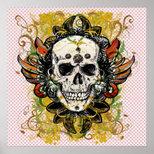 Poster Conception du crâne