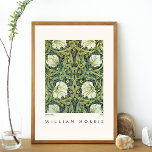 Poster Conception du Pimpernel William Morris Moderne<br><div class="desc">Une affiche moderne d'art avec le papier peint motif Pimpernel (1876),  du designer textile britannique William Morris (1834-1896),  de la période des arts et de l'artisanat.</div>