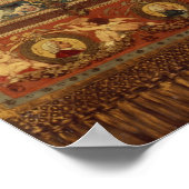 Poster Conception du rideau de l'opéra de Dresde (Coin)