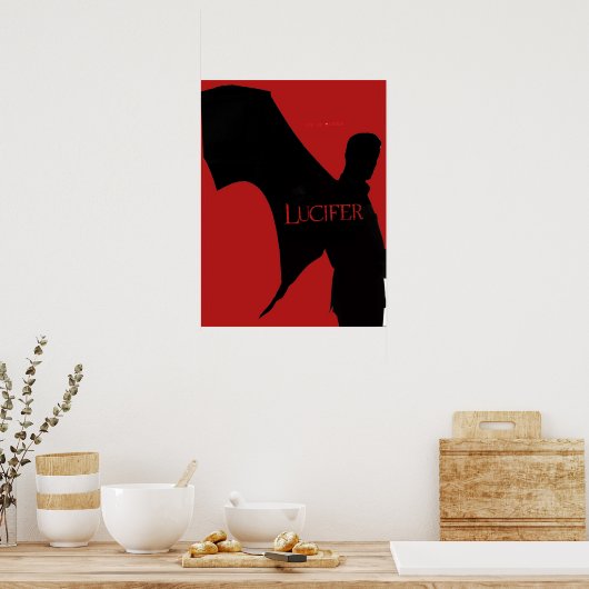 Poster Conception du show de Lucifer tv (Cuisine)