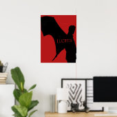 Poster Conception du show de Lucifer tv (Bureau à domicile)
