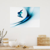 Poster Conception du snowboard (Cuisine)