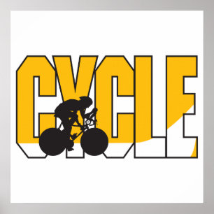 Poster conception du texte du cycle