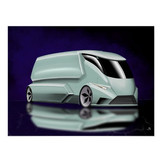 Poster Conception du véhicule (Devant)