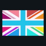 Poster Conception d'un drapeau/d'un Jack - Multicolore<br><div class="desc">Union Drapeau/Jack dans un spectre de couleurs.</div>