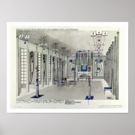 Poster Conception d'une salle de musique avec panneaux pa (Devant)