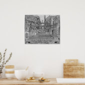 Poster Conception d'une scène tragique (Cuisine)