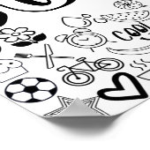 Poster Conception en ligne "JORDAN" couleur-it-Yourself (Coin)