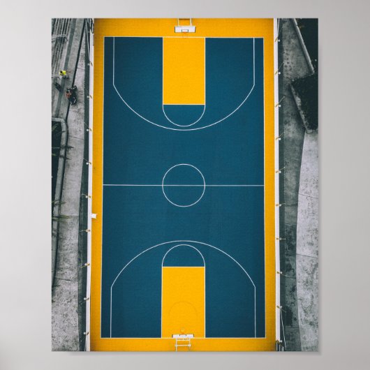 Poster Conception géniale de basket-ball (Devant)