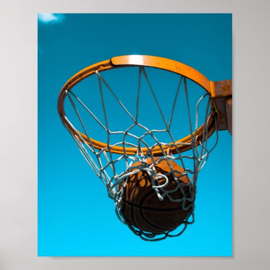 Poster Conception géniale de basket-ball (Devant)