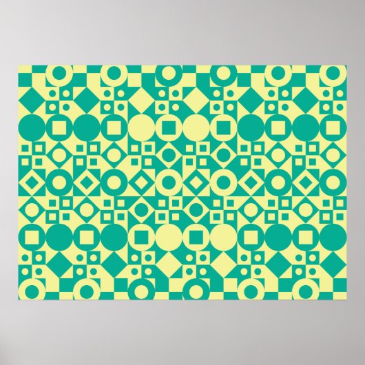 Poster Conception géométrique (Devant)