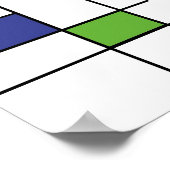 Poster Conception géométrique (Coin)