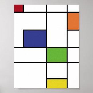 Poster Conception géométrique