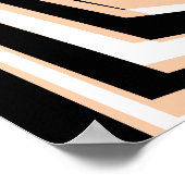 Poster Conception géométrique Abstraite sans joint (Coin)