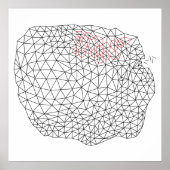 Poster Conception géométrique de triangulation (Devant)