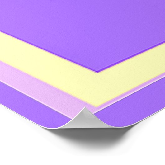 Poster Conception géométrique des années 80 (Coin)