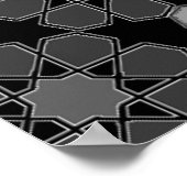 Poster Conception géométrique en mosaïque (Coin)