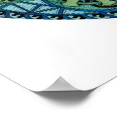 Poster Conception géométrique mandala (Coin)