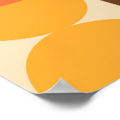 Poster Conception géométrique moderne du milieu du siècle (Coin)