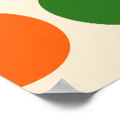 Poster Conception géométrique rétro des années 1970 (Coin)