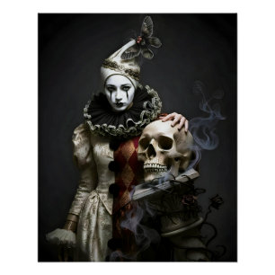 Poster Conception gothique romantique sombre