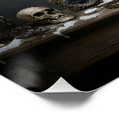 Poster Conception gothique romantique sombre (Coin)